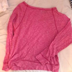 North Face pink long sleeve.